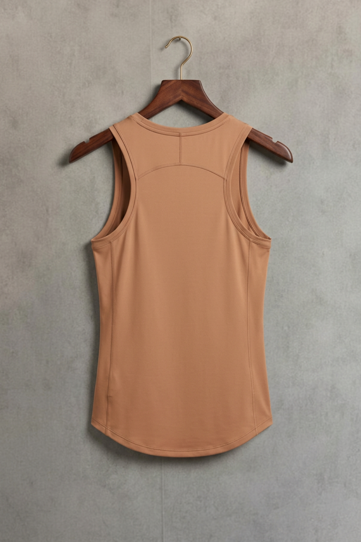 Crzyoga Tank Performance – Coffee Brown | Talla M