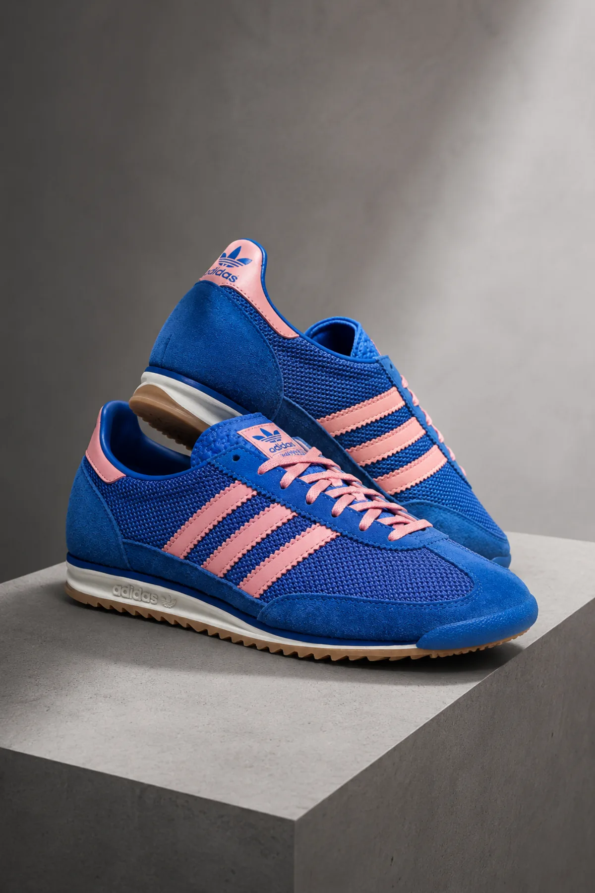Zapatos Adidas SL72 -azul/pink | Talla 6