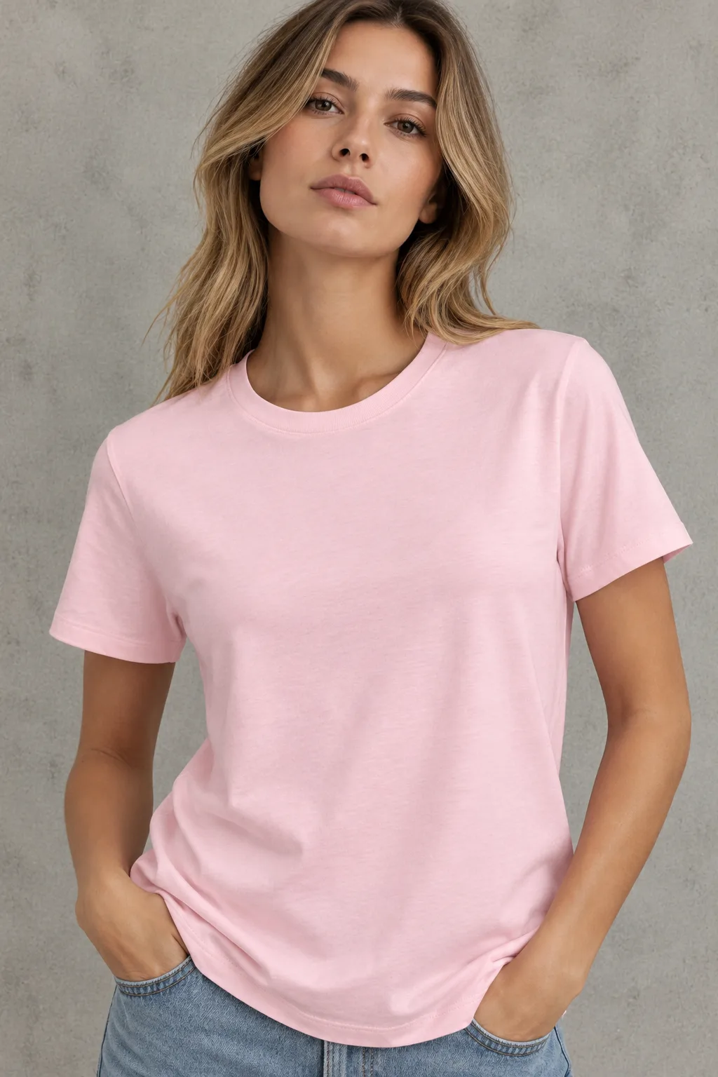 Crzyoga Pima Cotton camiseta de cuello redondo