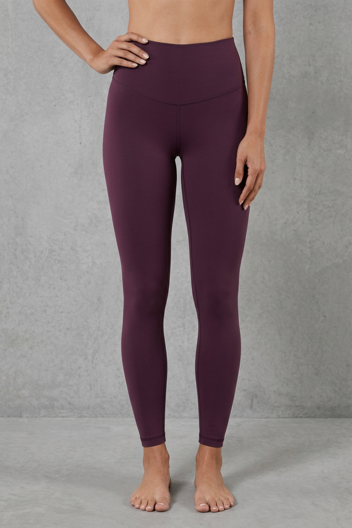 Crzyoga Butterluxe Legging 25'' - Deep Purple | Talla S