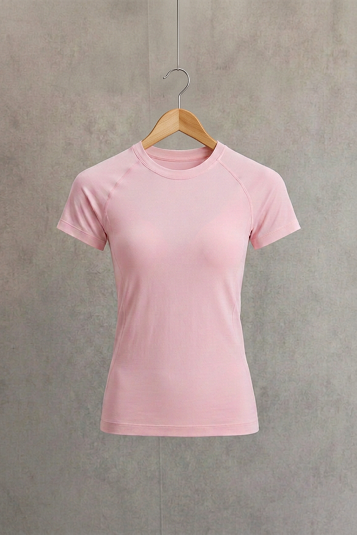 Crzyoga Camiseta Seamless Hip Length Short Sleeve