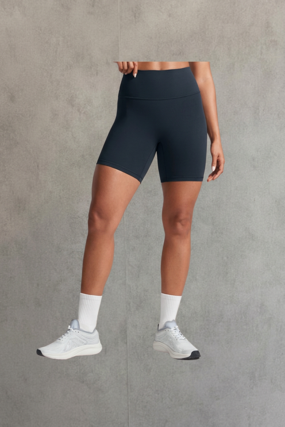 Crzyoga Biker Secretsculpt™ No Front Seam Shorts 6"
