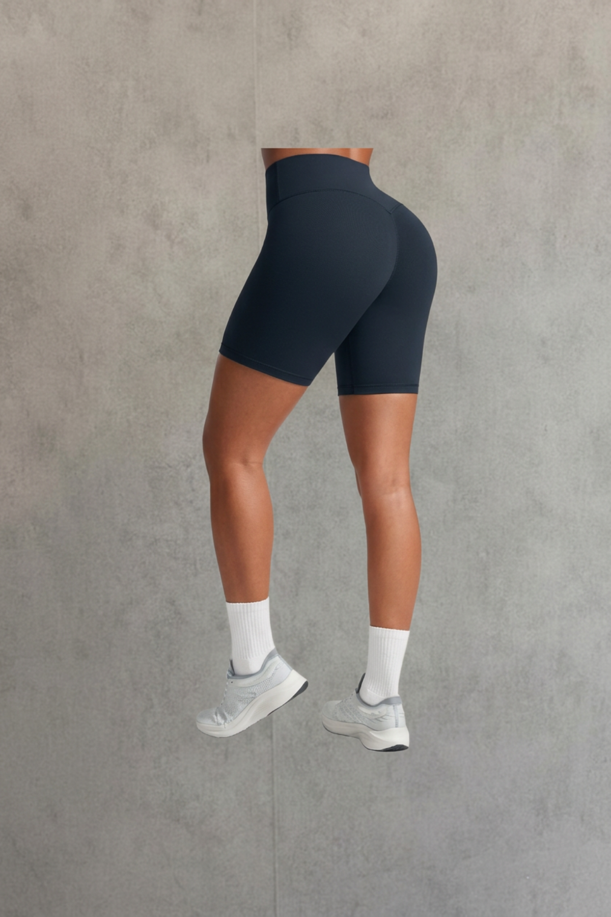 Crzyoga Biker Secretsculpt™ No Front Seam Shorts 6"