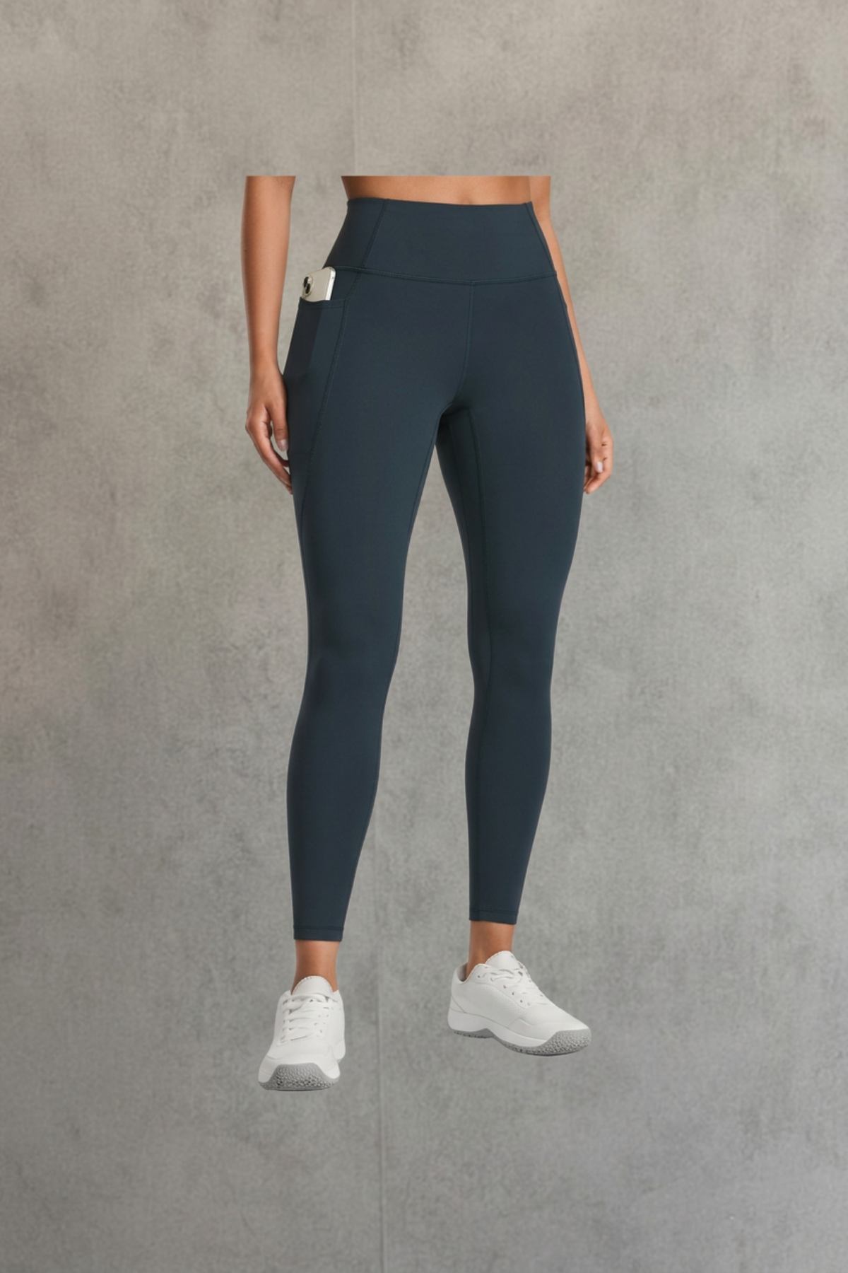 Crzyoga No Front Seam Pocket Legging 25'' - true navy | Talla M