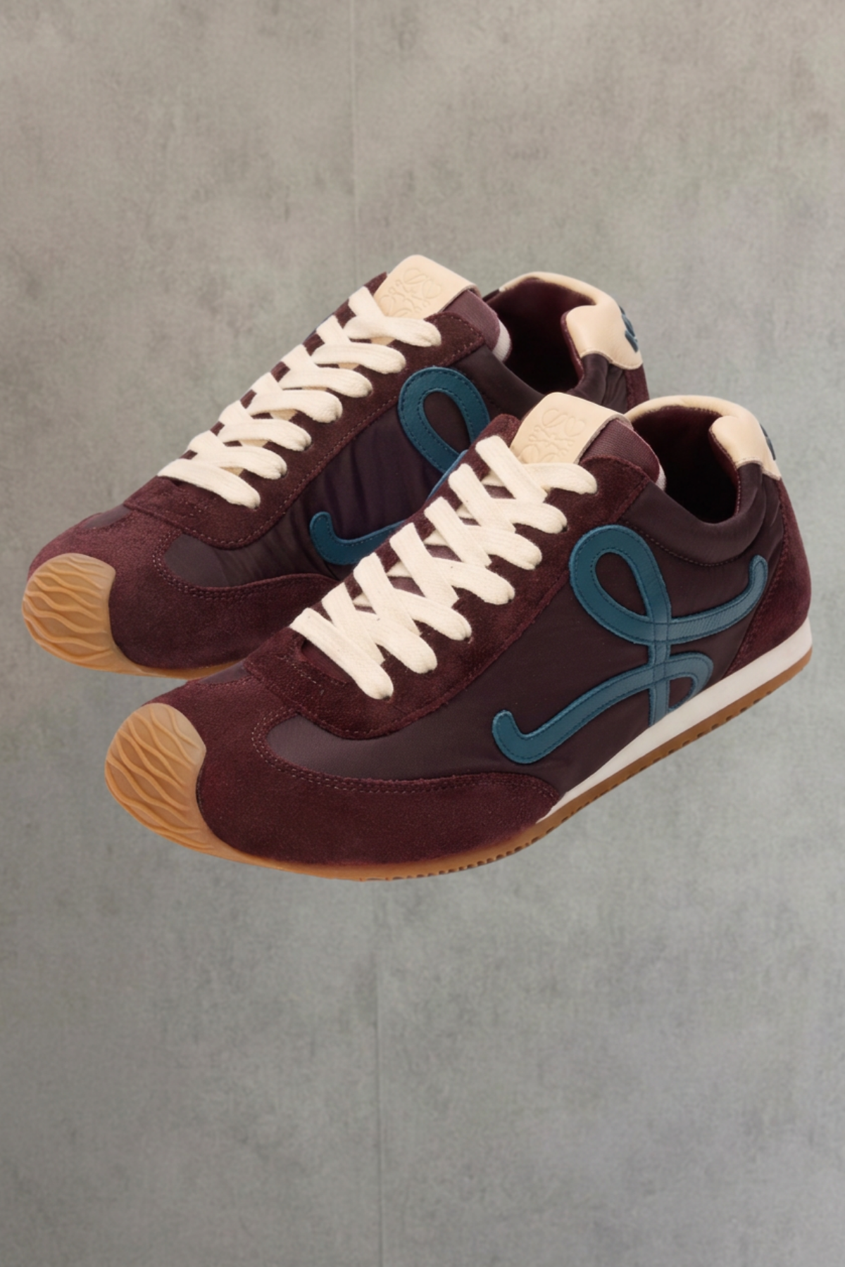 Zapatos Ballet Runner 2.0 de Loewe - Burgundy/azul | Talla 39 eur
