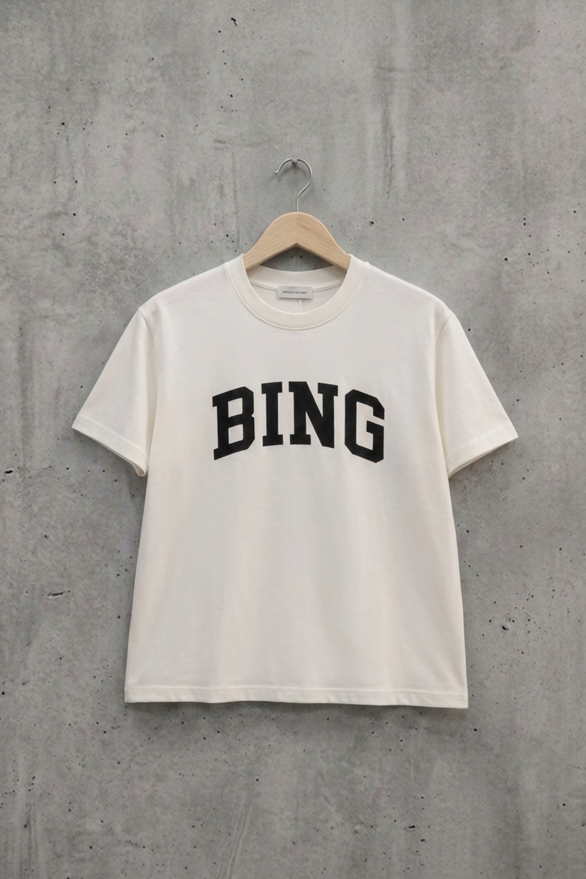 Anine Bing Camiseta - Blanca | Talla L