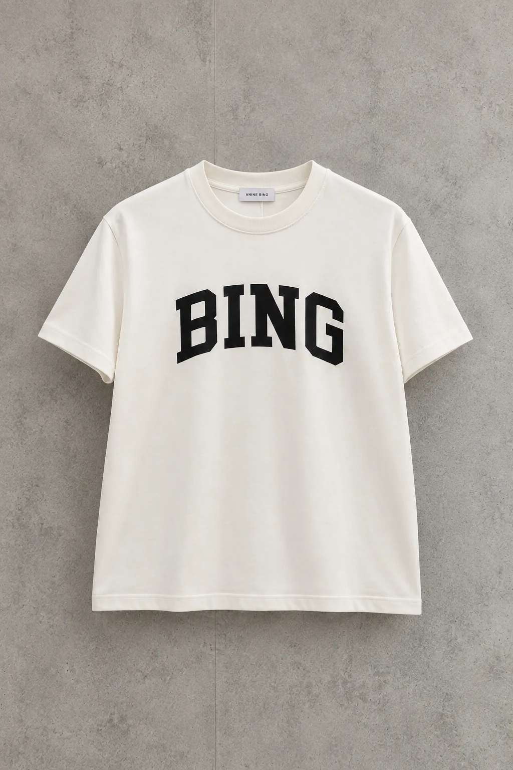 Anine Bing Camiseta - Blanca | Talla L