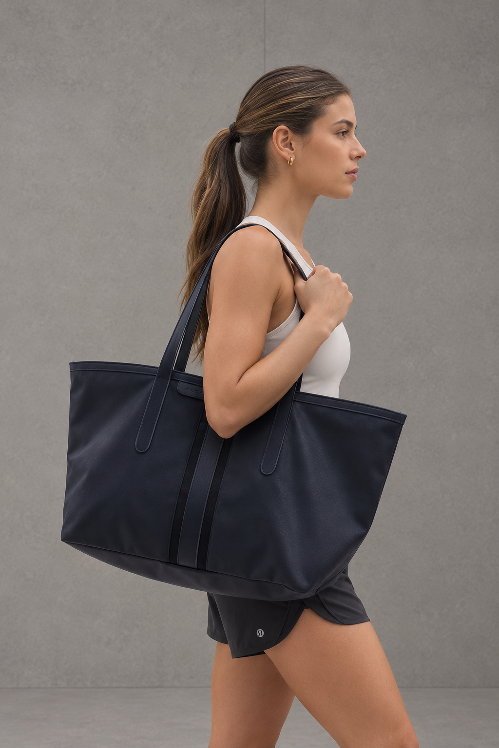 Athleta Carry all Tote - Azul | Talla Unica