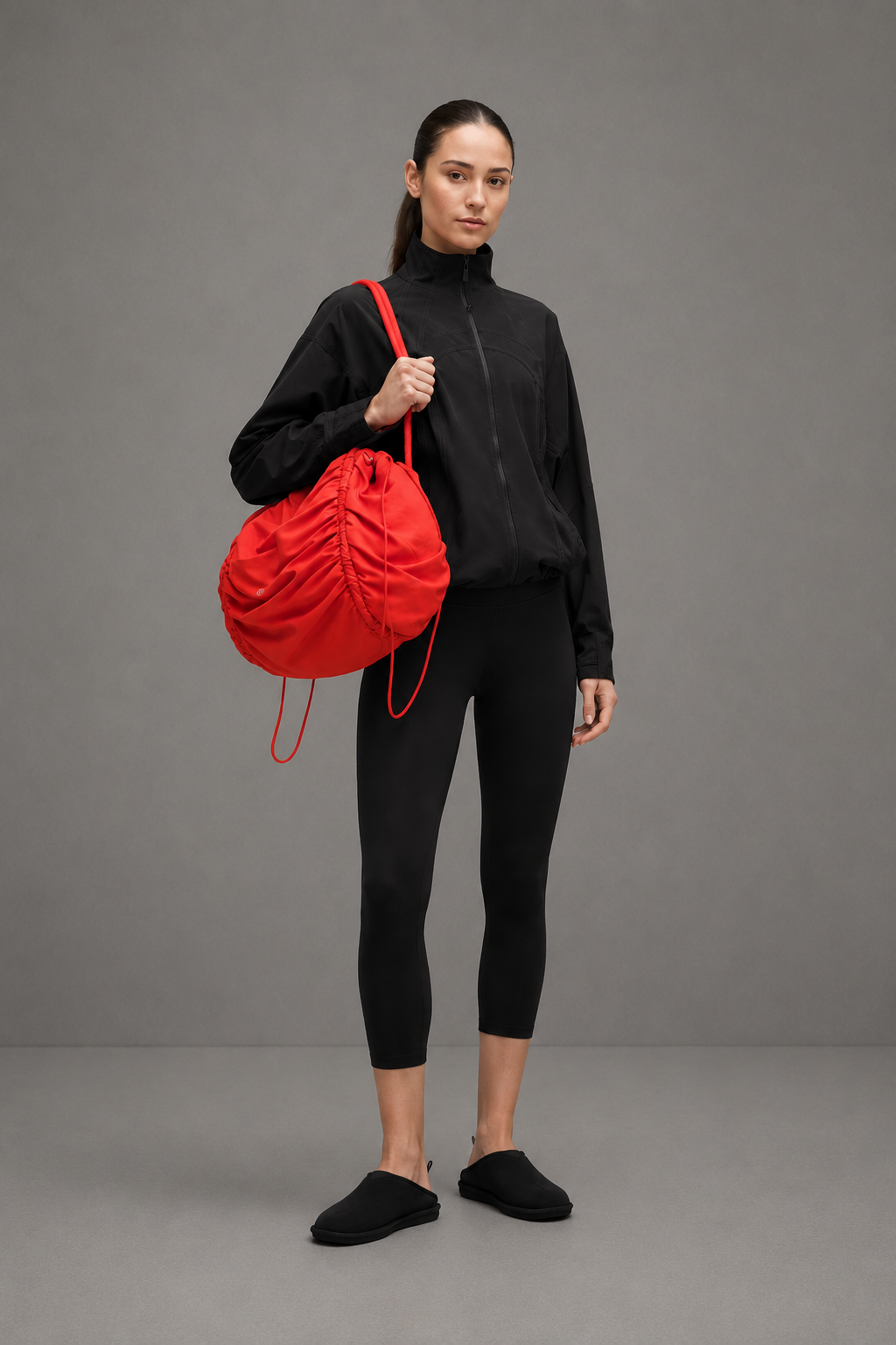 Lululemon Ruched Tote Bag 24L - Cherry