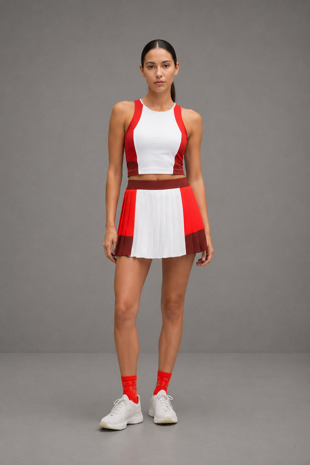 Lululemon High Rise Tennis Skirt -Cherry | Talla 8