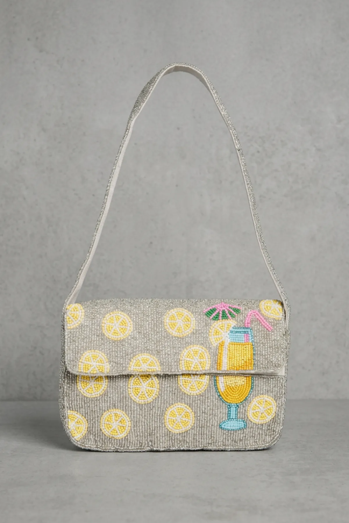 Cartera Diseño Pedreria Limones
