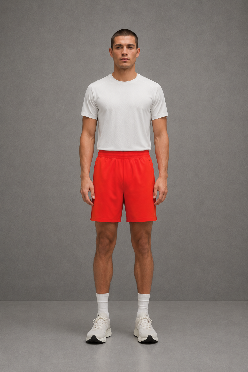 Lululemon Short Pace Breaker Linerless /sin short interior 7" - Cherry