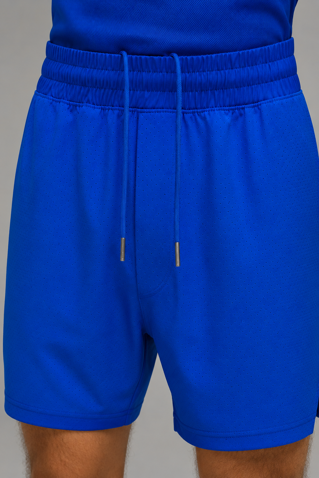 Lululemon Short Pace Breaker Linerless 7" Perforated - Azul | Talla M