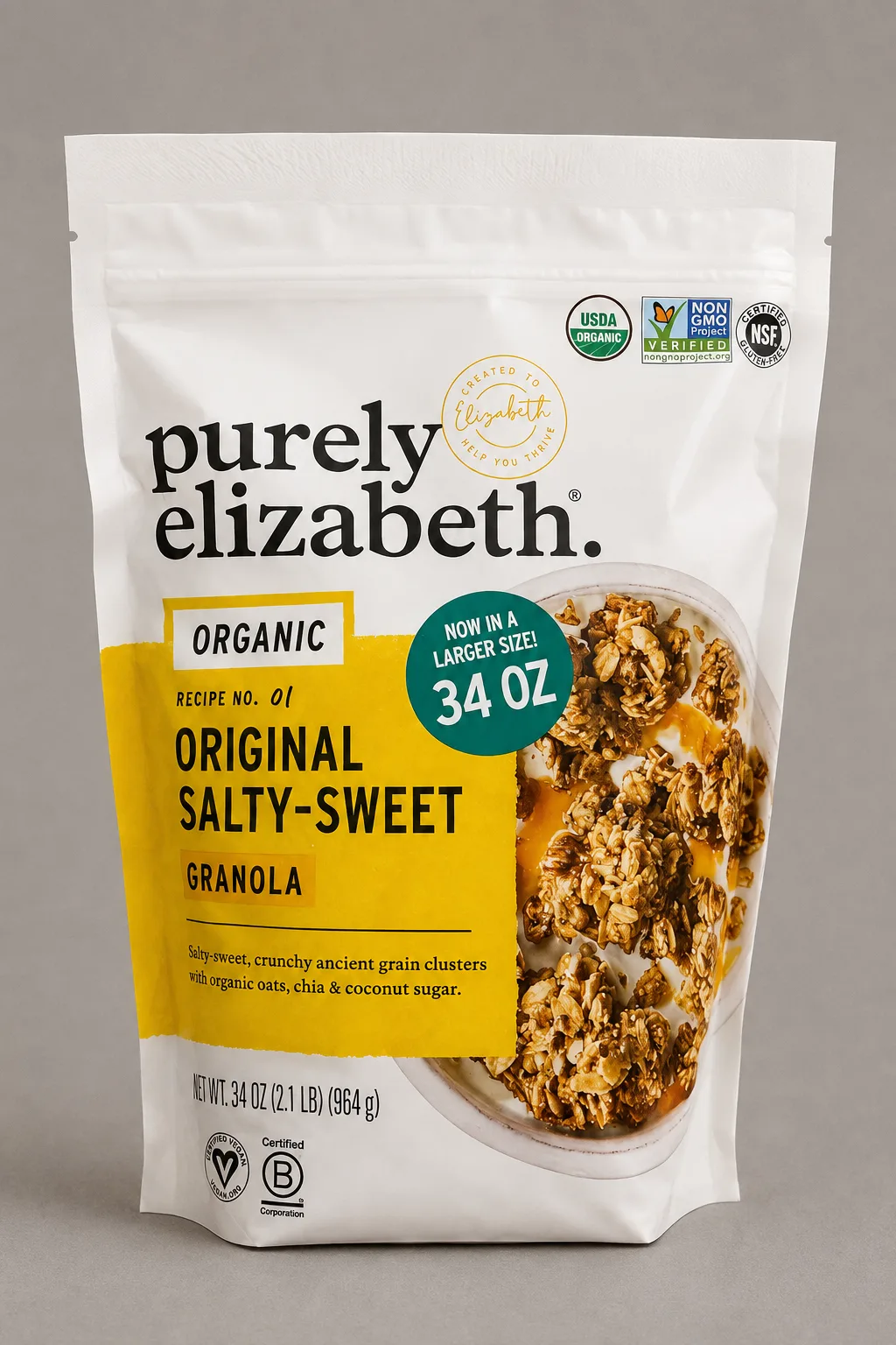 Pure Elizabeth Granolas-organicas -1.5 lbs