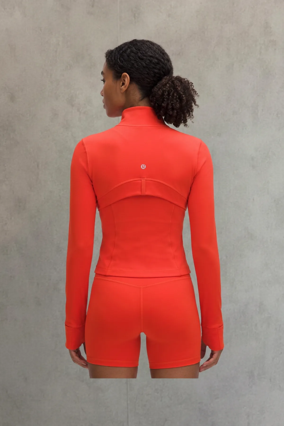Lululemon Define Cropped Jacket - Cherry | Talla 6